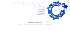 Desktop Screenshot of ktr-online.net